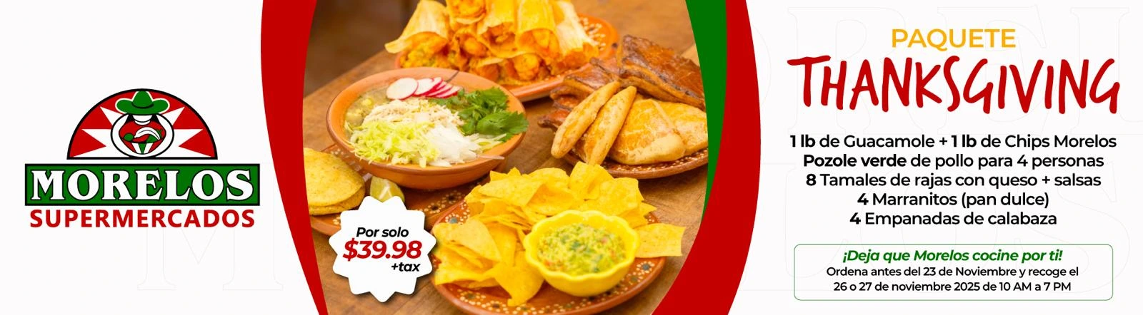 Supermercados Morelos Especiales .